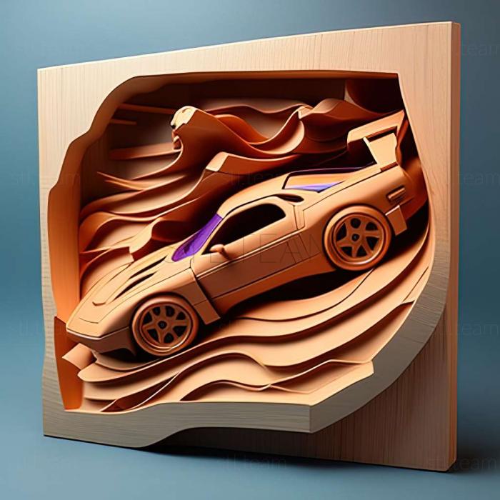 3D модель Игра Ridge Racer Slipstream (STL)